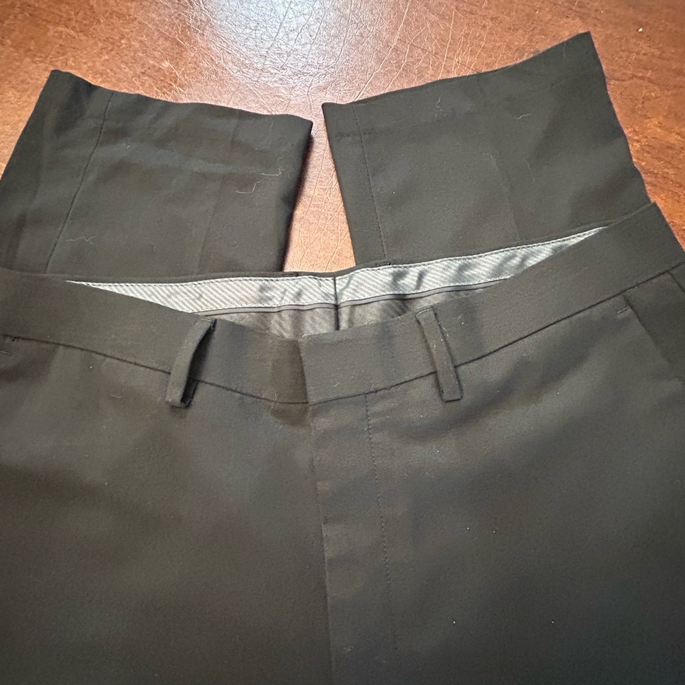 Kenneth Cole Charcoal Men’s Dress Pants Slim Fit Stretch 34x32 Excellent cond - Picture 6 of 13